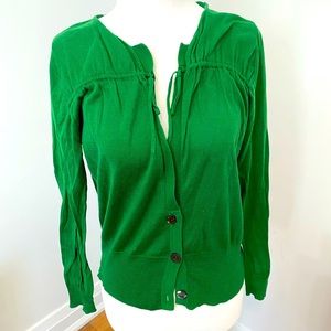Dries Van Noten Emerald Cardigan